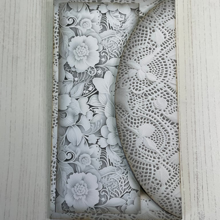 Folio and Rosary - Lace Folio 1 by Carolee Crafts PB4 - 0022