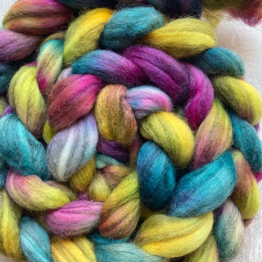 Humbug Merino Spinning fibre 100g Jewelstone