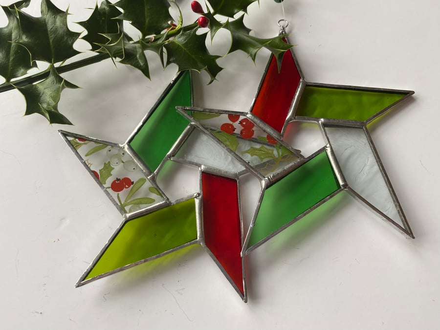 Christmas Pentagon Star