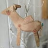 Handmade primitive fairy goat