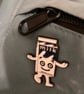 Blur Coffee & TV Pin Badge - Image 3