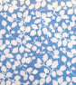 Liberty Fabric 10" Square : GLENJADE Pale Blue Leaves - Image 1