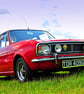 Ford Cortina MK 2 Car Photograph Print - Image 1