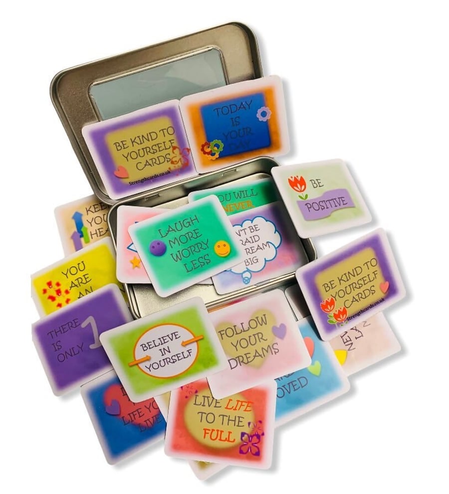 Be Kind to Yourself cards, be kind gifts, motivational quotes, gifts to uplift, 