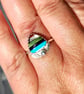 Surfite Adjustable Ring Sterling Silver Stacker Jewellery Gift Handmade Upcycle - Image 5