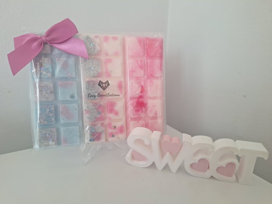 Wax Melt Snapbars in Laundry inspired scents