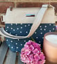 Blue Spot Multi Pocket Crossbody Bag
