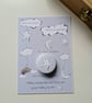 Rainbow Pregnancy Badge Set, Rainbow baby Gift, Rainbow pregnancy gift - Image 3