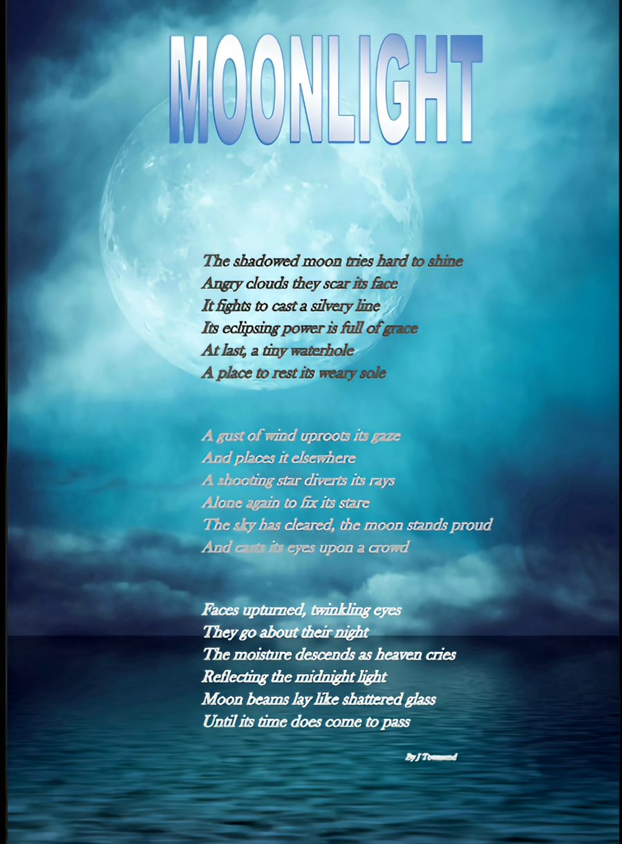 Moonlight - An original poem about our feelings