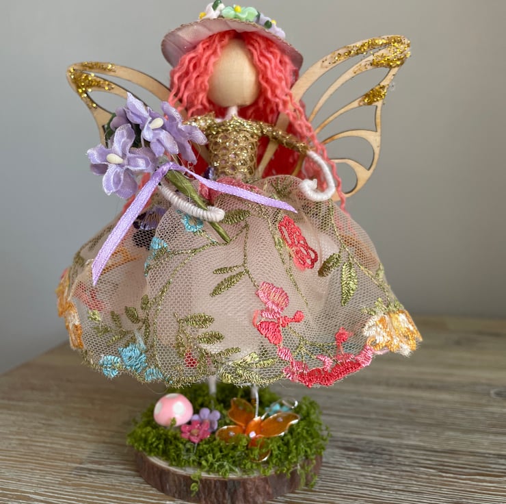 Wildflower Toys Woodland Fairy Dolls Pretty Handmade Woodland