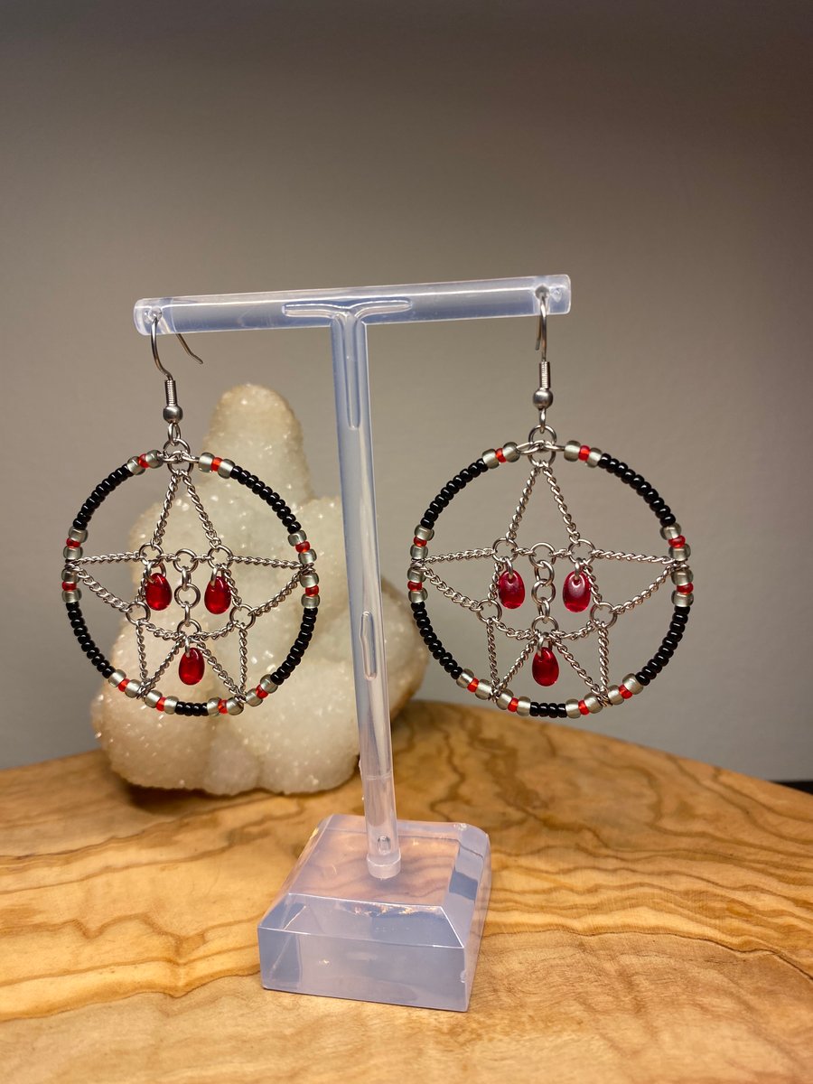 Pentagram - Earrings 