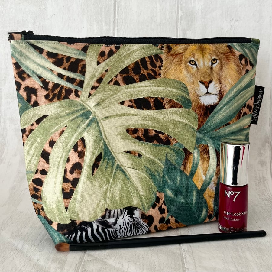 Makeup bag jungle 