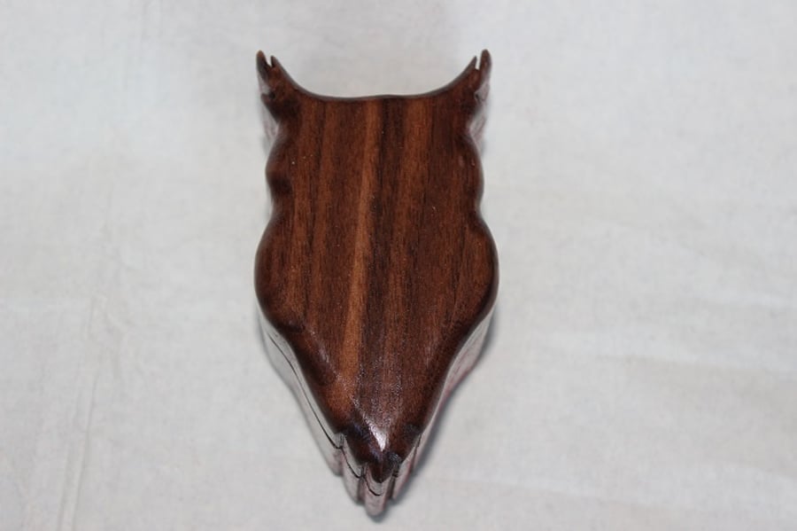 Owl Walnut Jewellery - Trinket Box (WWB19)