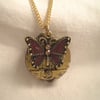 Steampunk Butterfly Necklace