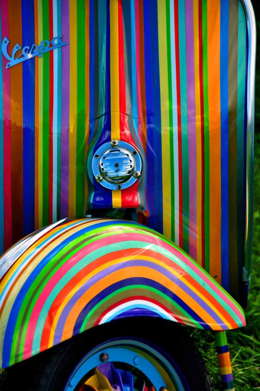 Vespa Piaggio Italian Scooter Motorbike Photograph Print