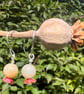 Poppy Seedhead Bead Earrings - Image 2