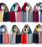 Striped and blocked Big Scarf - Image 3