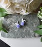 Fluffy Bum Bunny Earrings