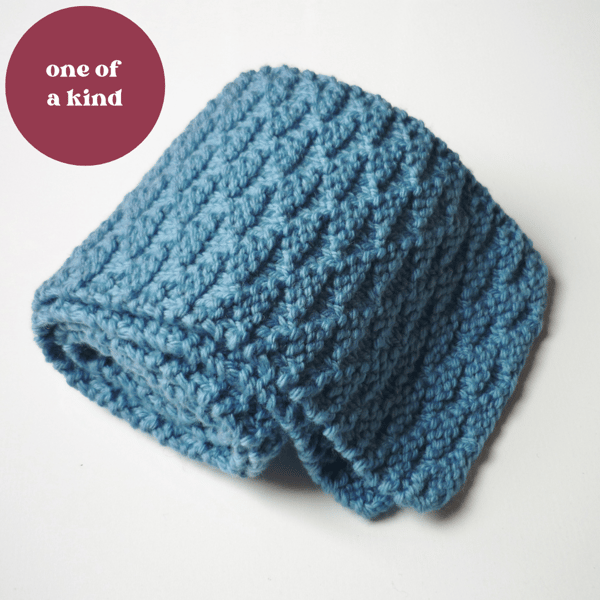 Boys' wool scarf - Back to school - Eco friendly gift for kids 