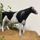 Cow Sculpture Handmade 19cm