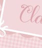 Gingham Bear Personalised Nursery Print - Image 4