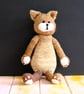Hand Knitted Soft Bodied Cat - Image 1