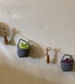 Handmade crochet cauldron bunting  - Image 3