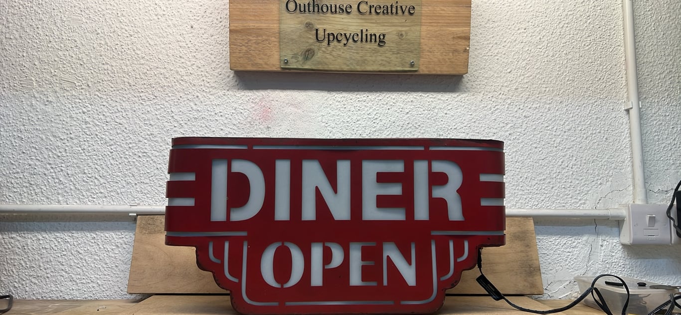 Led Diner light  retro