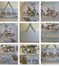 Holidays - Christmas Plaque - Meadow View Lane by  Carolee Crafts PB6 - 0007 - Image 1