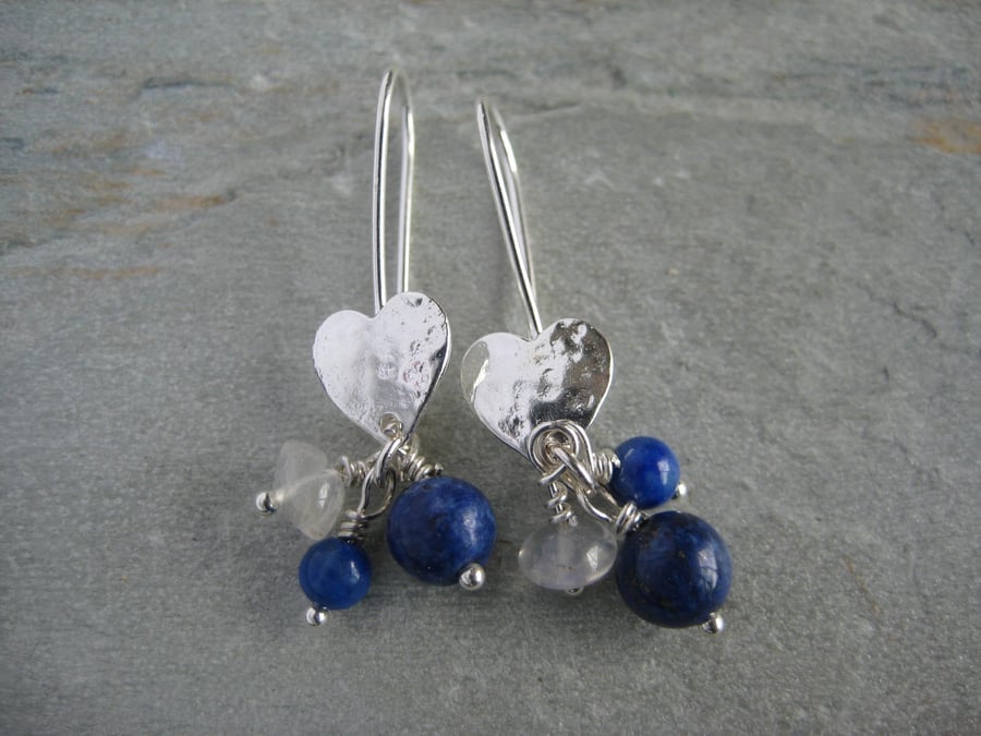 Sterling Silver Heart Earrings
