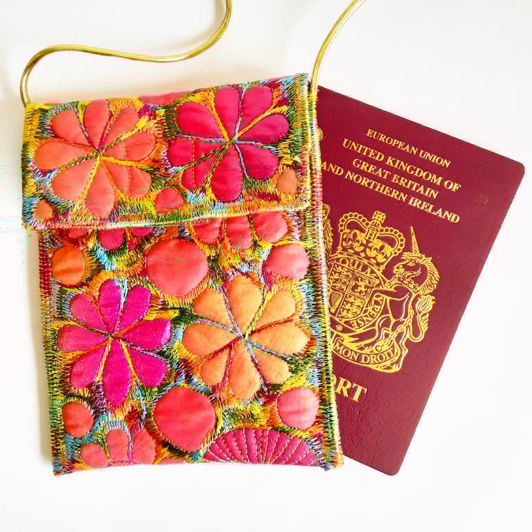 Passport Holder Necklace 