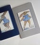 Mini Notebook Set Featuring Rabbits - Image 2