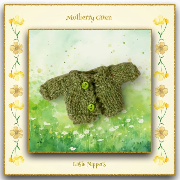 Little Nippers Green Cardigan 