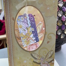 Daisy and fairy apature with love card
