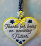 Scented Felt Heart Hanging Ornament Tutor  Thank You