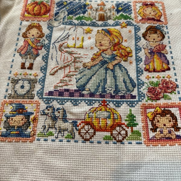 Cinderella cross stitch 