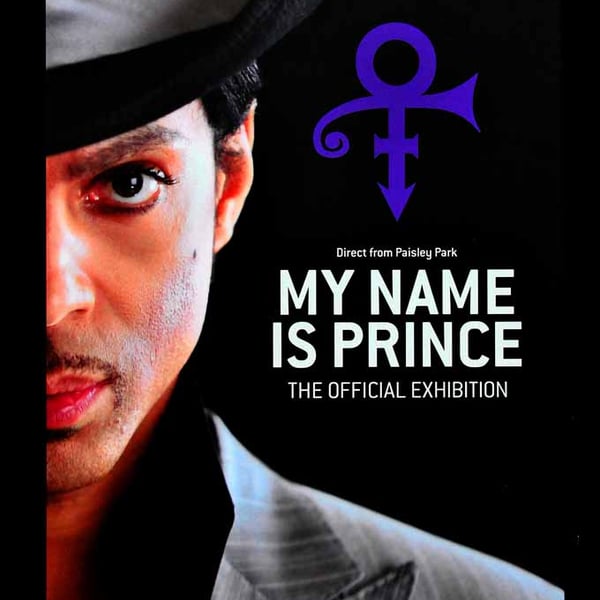 My Name Is Prince Exhibition O2 Arena Photograph Print