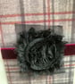 Grey and wine tartan card - Image 2
