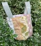Petite patchwork circular handbag or bucket bag. - Image 4