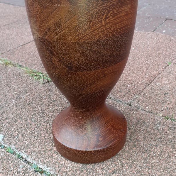 Layered Mahogany Goblet