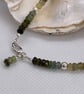Tourmaline and sterling silver bracelet - Image 3