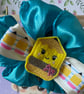 Back to School Hair Bow – Cute & Fun pony tail hair band.  - Image 2