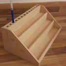 3 Shelf Paint Pot & Brush Storage Unit - supplied fully assembled.