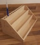 3 Shelf Paint Pot & Brush Storage Unit - supplied fully assembled.