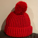 Woolly Bobble Hat