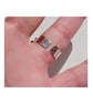 Suture Ammonite Fossil Ring Sterling Silver Adjustable Jewellery Gift Statement - Image 8