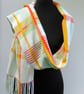 Handwoven Cotton Scarf - Image 5