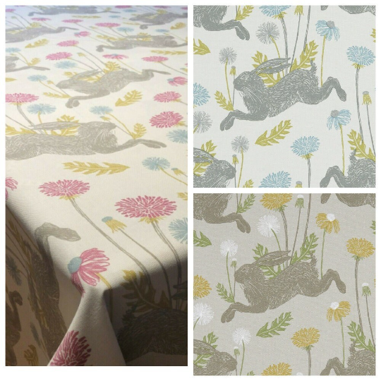 March Hare Bunny Tablecloth Easter Various Size 