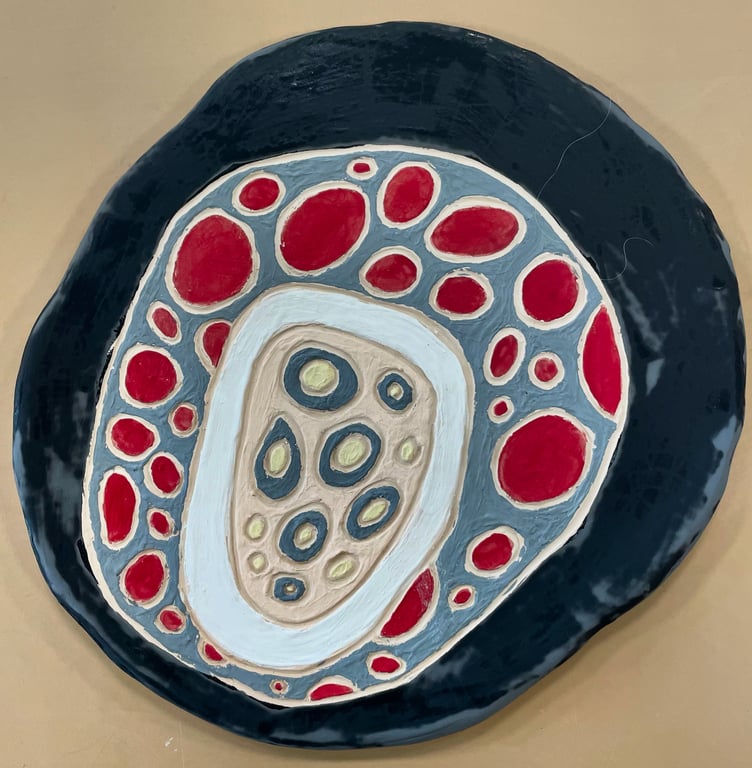 Handmade Ceramic Wall Plaque