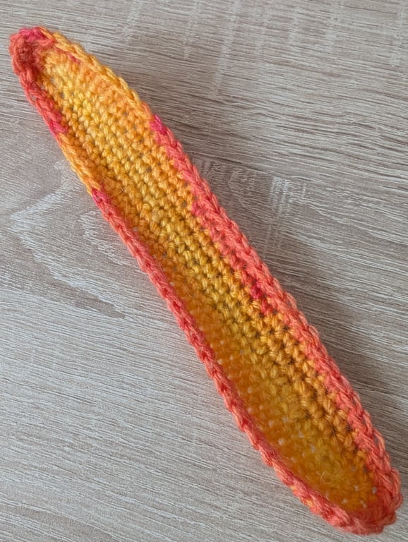 Large Orange Bookmark